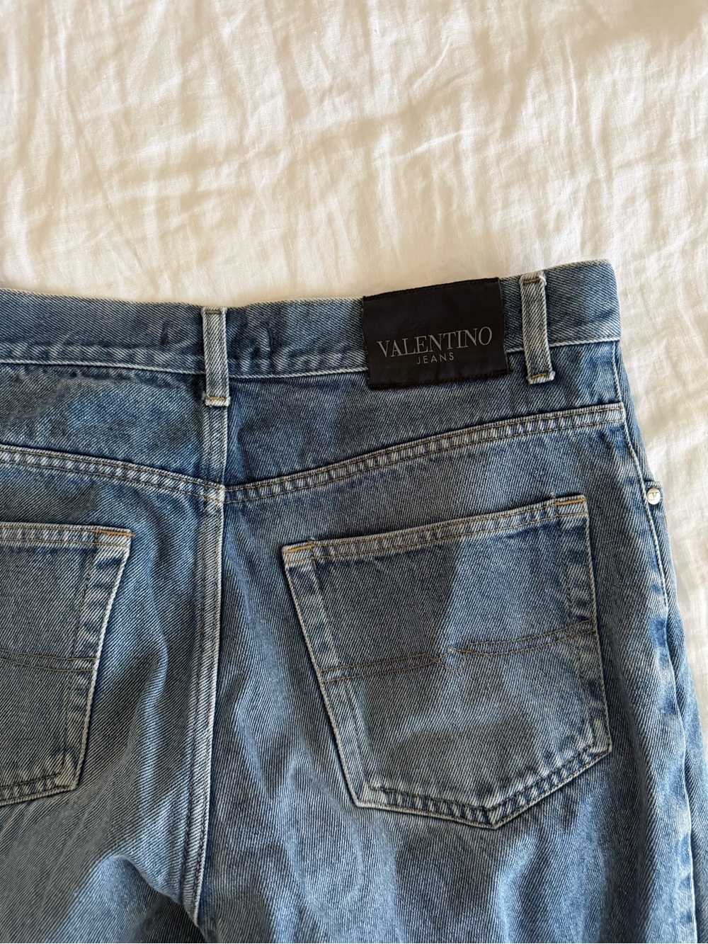 Valentino Jeans Mid-Light Blue Denim Jeans